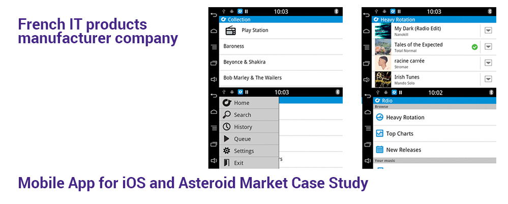 Mobile App for iOS and Asteroid Market Case Study